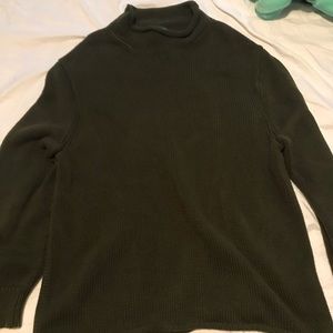 J Crew Always 1988 Rollneck sweater green Large